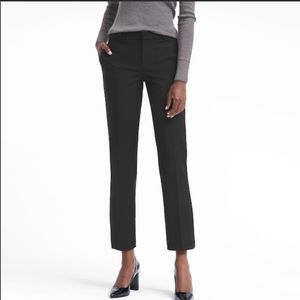 BANANAREPUBLIC: Straight-Fit Bi-Stretch Ankle Pant